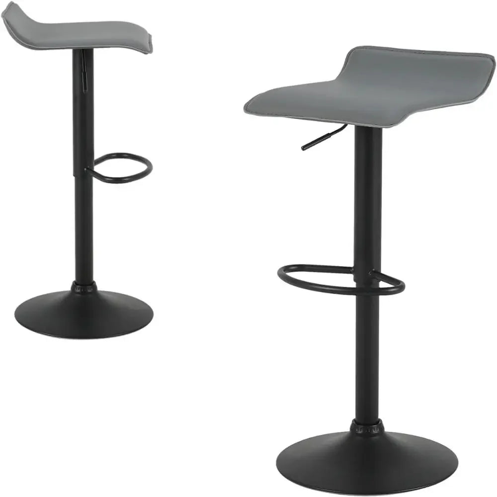Ensemble – 2 tabourets de bar au design chic et minimaliste – Birk