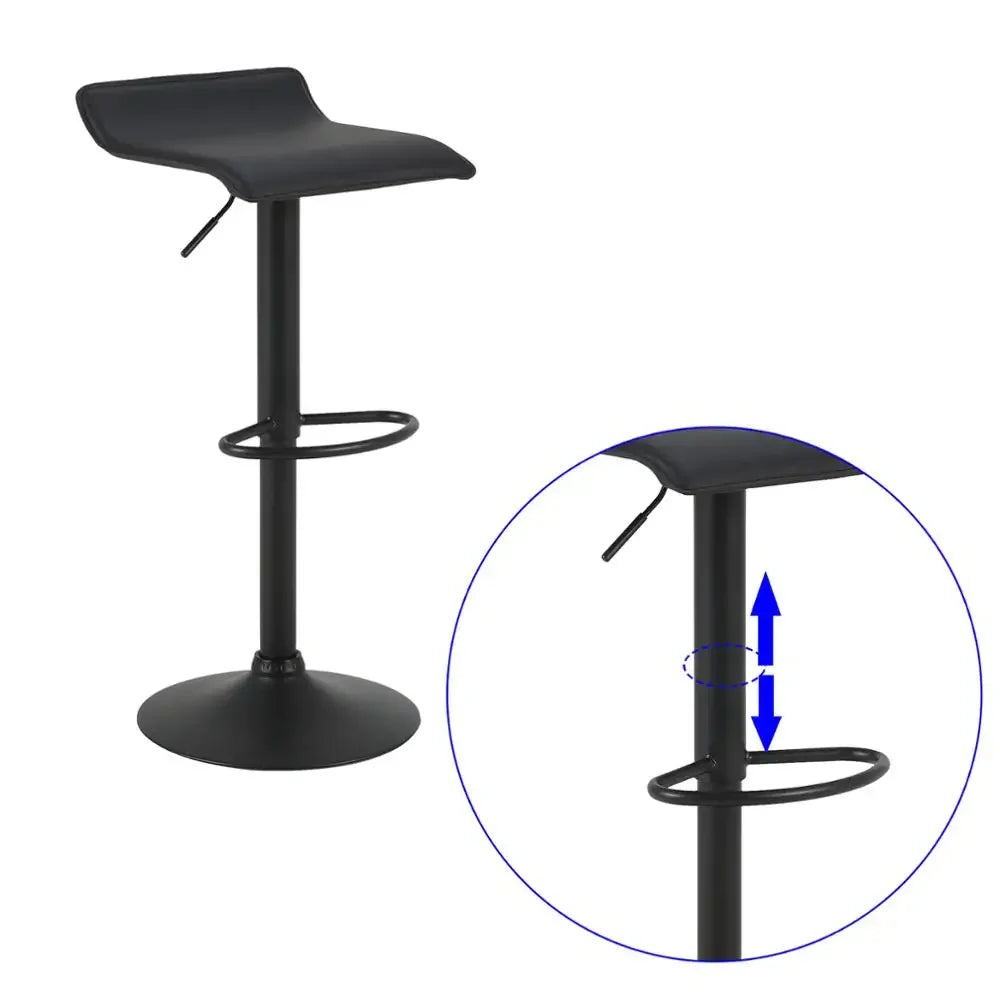 Ensemble – 2 tabourets de bar au design chic et minimaliste – Birk