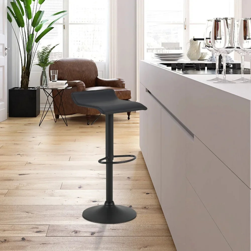 Ensemble – 2 tabourets de bar au design chic et minimaliste – Birk